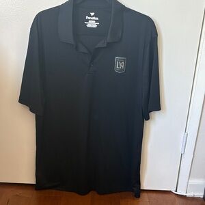 Fanatics Black Polo Shirt LA Football Club